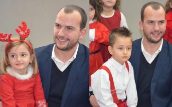 Qëndron Kastrati shpërndan dhurata për fëmijët e çerdhes “Filizat”
