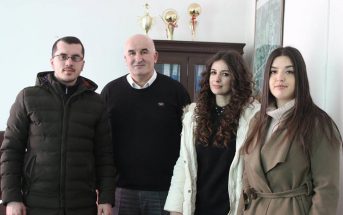 Haliti priti në takim tre shenjëtaret e suksesshëm vitias të cilët përfaqësojnë shtetin e Kosovës
