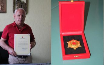 Hajrullah Tërpeza me meritë dekorohet me titullin “Kalorësi i urdhrit të Skënderbeut”