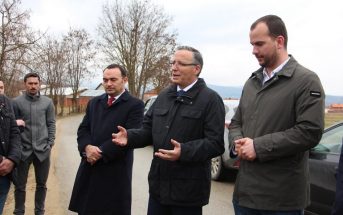 Kastrati dhe Hamza, përuruan fillimin e punimeve për projektin e furnizimit me ujë në gjashtë fshatra të Kamenicës