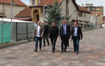 Haziri shprehet i kënaqur me dinamikën e punimeve në shëtitoren e dytë të Gjilanit