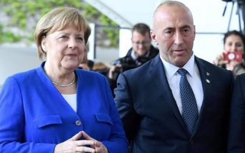 Takimi i Haradinajt me Merkel, pritet zhbllokimi i dialogut me Serbinë