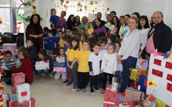 Fëmijët e IP Dardania të Gjilanit shpërndajnë 120 dhurata për fëmijët me nevoja të veçanta