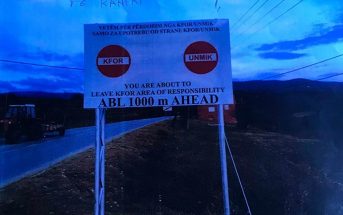 Lenjani: Do t`i kundërshtojmë fuqishëm tabelat sepse i mundësojnë Serbisë legalizimin e rrugës në territor të Kosovës