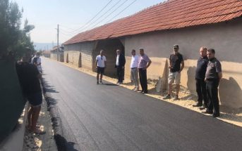 Haliti viziton punimet infrastrukturore të cilat po zhvillohen në territorin e Komunës së Vitisë