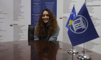 Studentja nga Turqia, Enfal Sena Atalay, është duke vazhduar studimet për një semestër në UBT