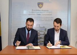 Rahimaj nënshkruan marrëveshje bashkëpunimi me Ministrin Elbert Krasniqi për mbështetje infrastrukturore për komunitete