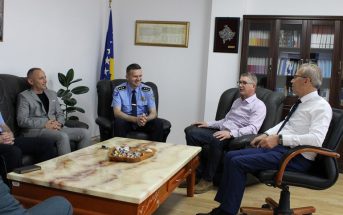 Salihu pret në takim drejtuesit e Stacionit Policor në Gjilan