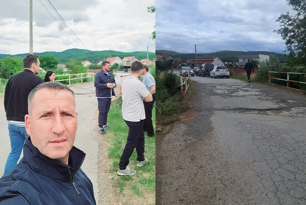 Hap drejt realizimit të një projekti të rëndësishëm në Llashticë  zyrtarët komunalë inspektojnë urën në hyrje të fshatit