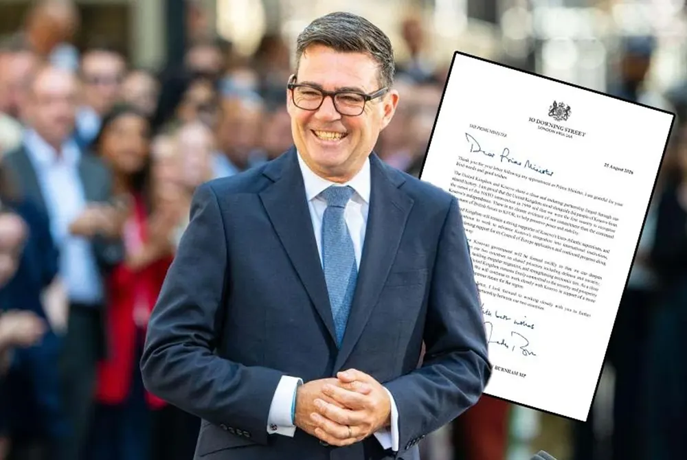 Kryeministri britanik ia kthen letrën Kurtit  Shpresoj të formohet shpejt Qeveria